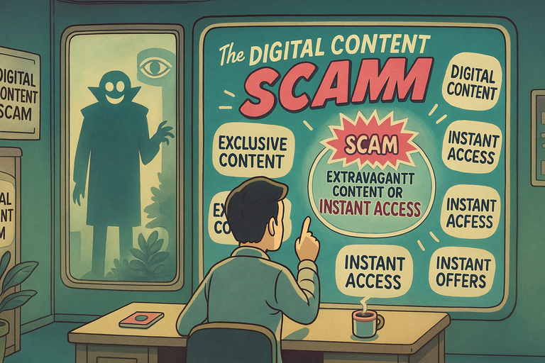 Digital Content Scam