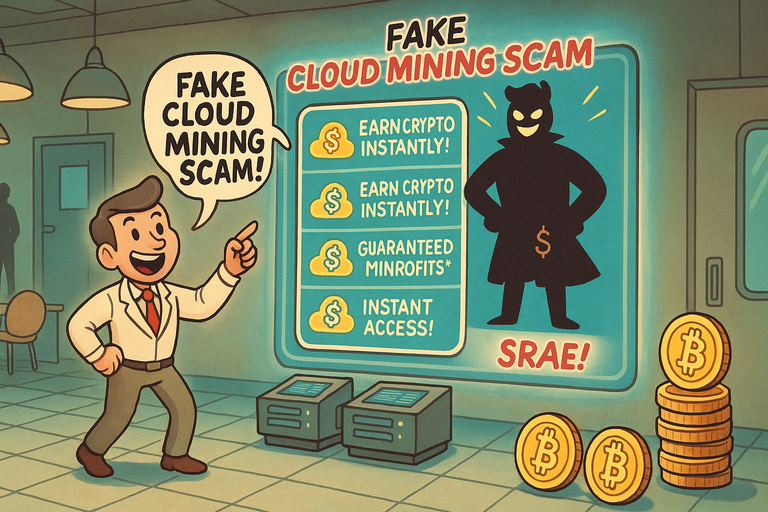 Fake Cloud Mining